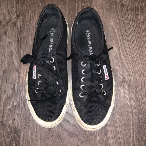 Black Canvas Superega Cotu Classic 2750 Sneakers | 6.5 - Picture 2 of 6